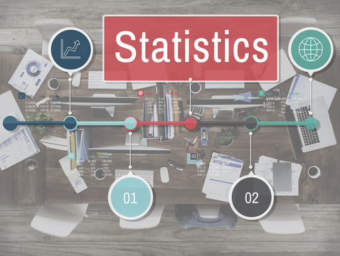 Statistics Process Efficiency Planning Research Concept
