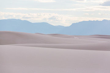 White sands