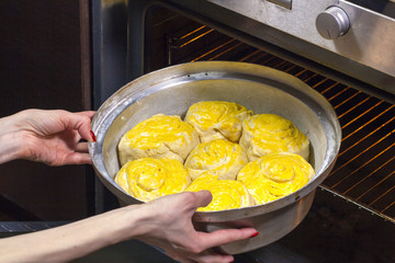 Baking of a Homemade Festive Bread