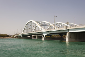 Al Maqta Bridge in Abu Dhabi