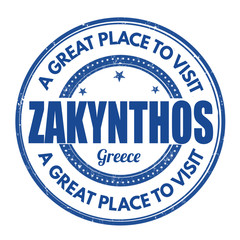 Zakynthos sign or stamp