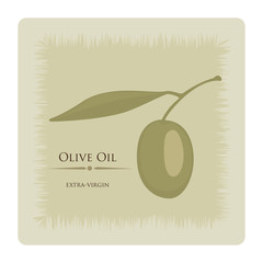 Etichetta per l'olio di oliva