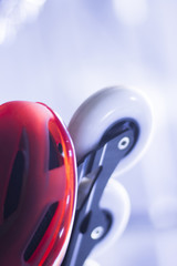 Freestyle inline skates in store
