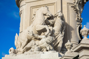 Obraz premium Lissabon - Praca do Comercio