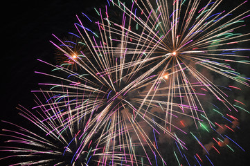 Colorful Firework