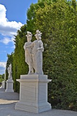 Fototapeta premium Schlosspark Schönbrunn