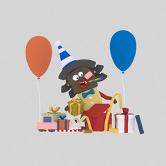 Girl opening gifts

EASY COMBINE!  Custom 3d illustration contact me!