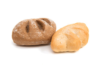 Italian pastries isolated