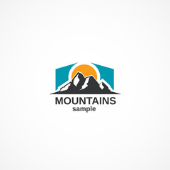 Mountains logo.