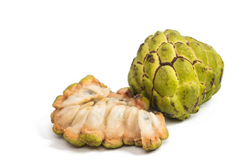 Fresh Custard Apple isolated