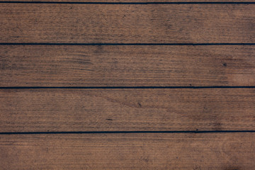 Holzdeck mit einzelnen Planken als Hintergrund