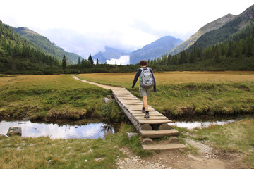Val di Fumo, ponte sul torrente Chiese