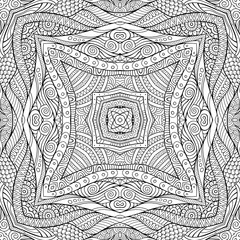 Abstract vector ethnic sketchy background