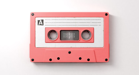 Pink Cassette Mix Tape