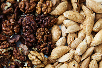 Nuts texture