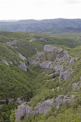 Fototapeta na wymiar Vela Draga im Naturpark Učka