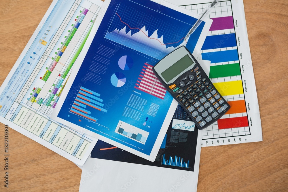 Poster Sheets of graph with calculator