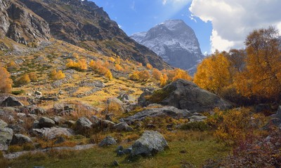 Caucasus in autumn