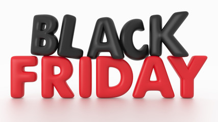 Black Friday Bubble Text