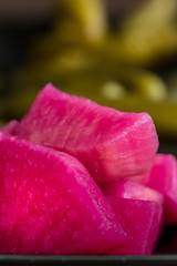 Closeup Pickles