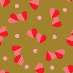 Heart seamless pattern 5