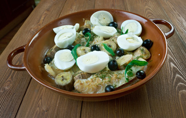 Brazilian Salt Cod with Eggs