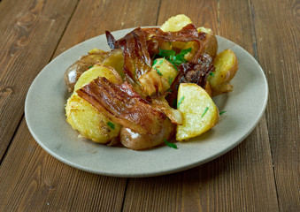 Warm bacon Potato Salad