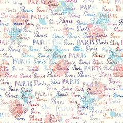 Paris retro collage