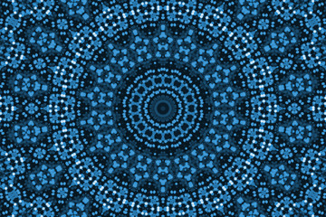 Blue background with abstract pattern