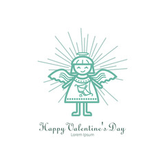 Cupid card design