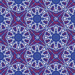 Tile decorative pattern ornament.