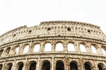 Fototapeta na wymiar Colosseum in Rome.