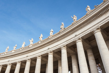 Saint Peters Basilica's sculpture.