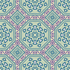 Tile decorative pattern ornament.