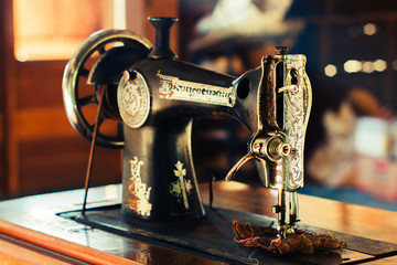 Old sewing machine