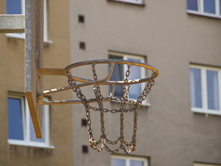 Fototapeta na wymiar basketball net