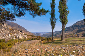 Gruzja piekną jesienią. A beautifull autumn in Georgia.