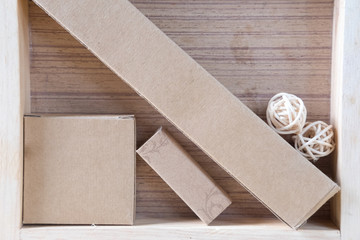 Amenities hotel, accessories for bathroom in wood shelf