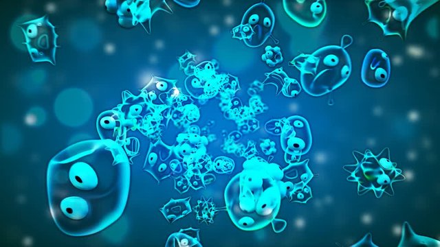 Bacteria - 3D Animation
