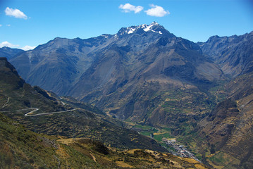 Fototapeta na wymiar Cordillière des Andes