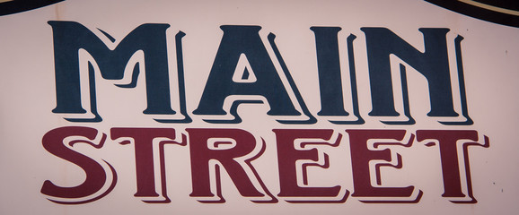 main street sign