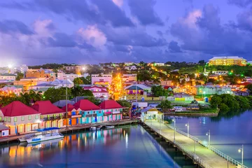 Deurstickers St. Johns Antigua © SeanPavonePhoto