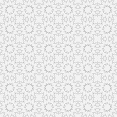 Vector seamless pattern. Modern decorative design template. Creative monochrome background.