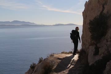 sentier des douaniers de Marseille à Carry