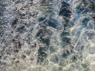 Fototapeta premium schiuma del traghetto