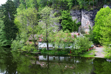 Podkost - Bohemian Paradise region near Fairytale Castle Kost (Bone Castle)