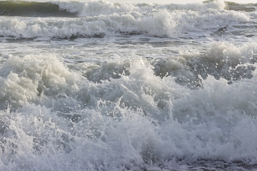 Wind, waves and rains