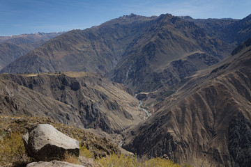 colca canyon peru mountains