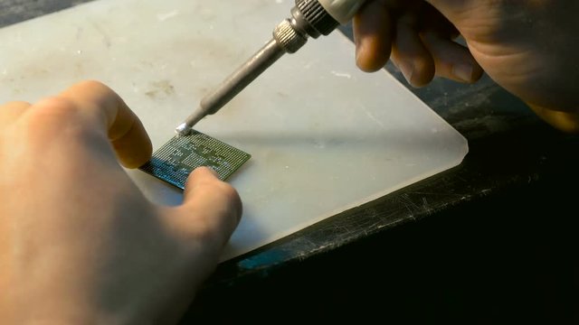 Producing detail of circut board