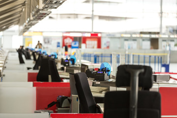 Fototapeta premium airport check-in